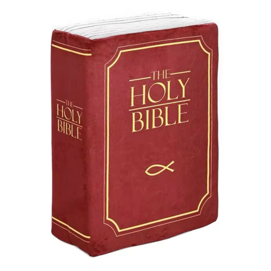 BIBLE PILLOW - 1 Corinthians 13 (Red)